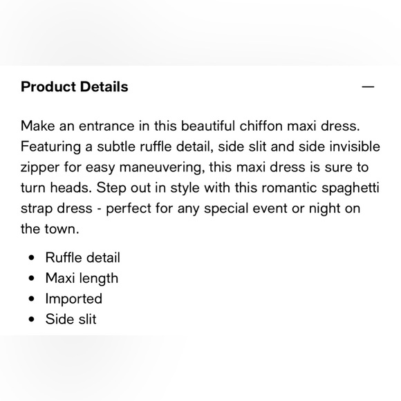 TUCKERNUCK Endless Rose strappy chiffon ruffled dress - Picture 11 of 13